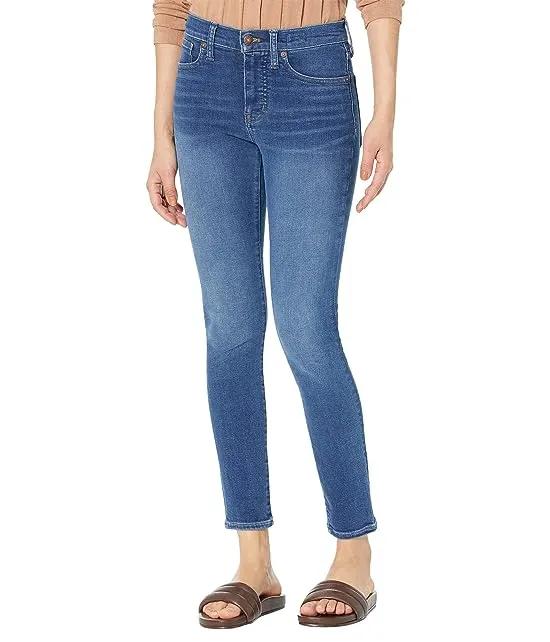 Madewell 9" Mid-Rise Skinny Jeans in Blayton Wash: TENCEL™ Denim Edition