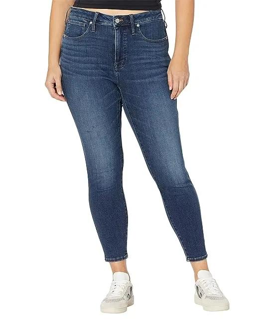 Madewell Plus 10" High-Rise Skinny Jeans in Marengo Wash: Instacozy Edition