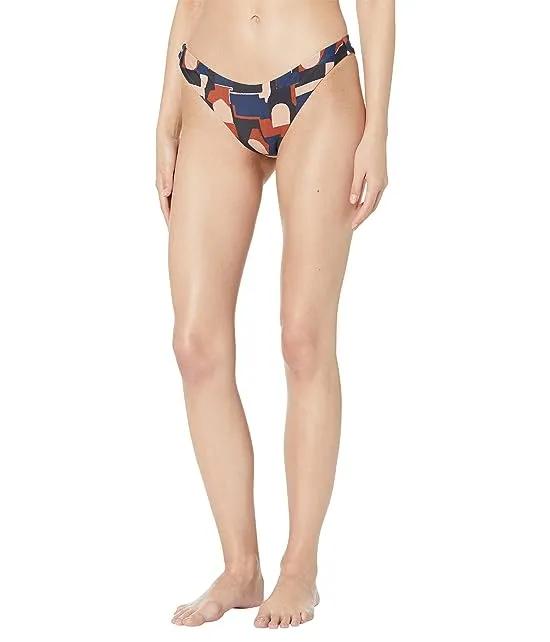 Madewell Second Wave Classic Cheeky Bikini Bottom in Color Collage