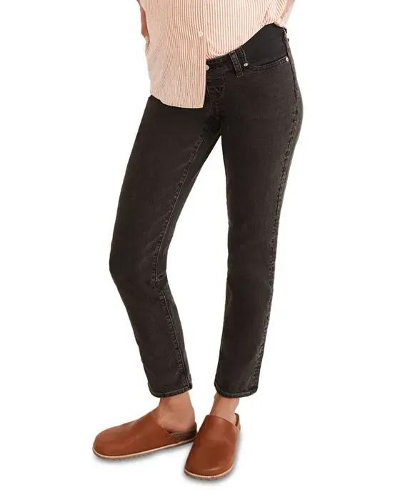 Madewell Side Panel Skinny Maternity Jeans in Lunar
