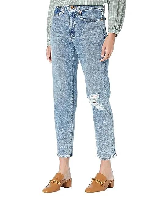 Madewell The Girljean in Berryton Wash: Distressed Edition