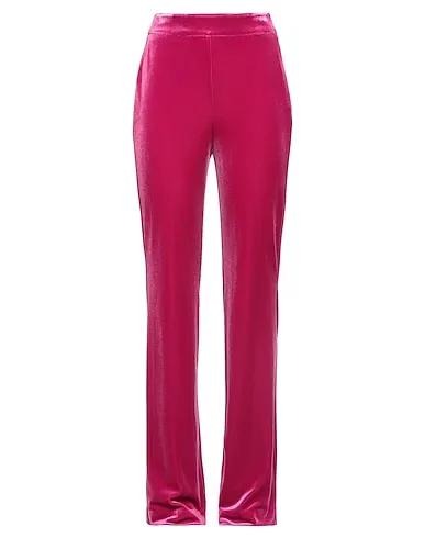 Magenta Chenille Casual pants