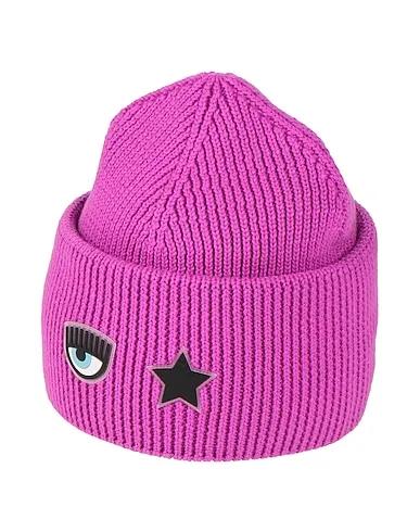 Magenta Knitted Hat