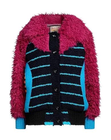 Magenta Knitted Jacket