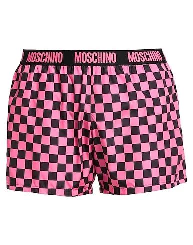 Magenta Techno fabric Swim shorts