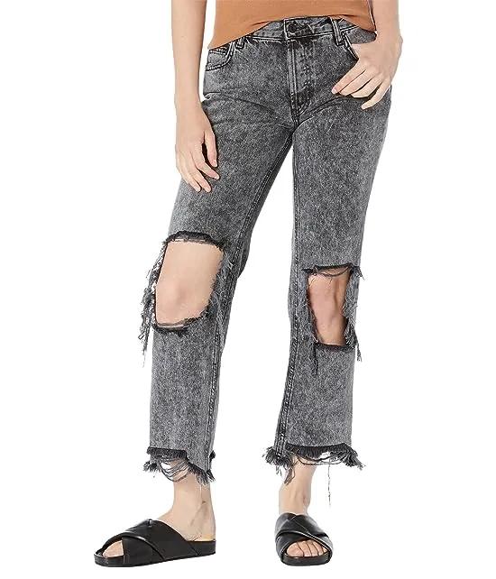 Maggie Mid-Rise Straight Jeans