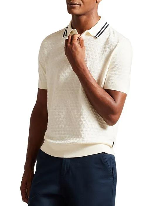 Mahana Regular Fit Logo Knit Polo Shirt