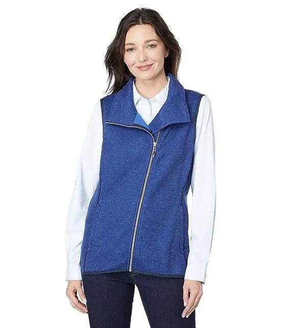 Mainsail Sweater-Knit Full Zip Vest