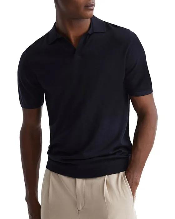 Malbec Short Sleeved Open Collar Polo Shirt 