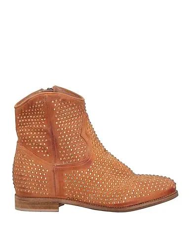 Mandarin Leather Ankle boot