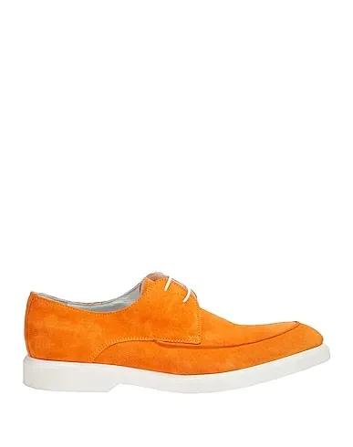 Mandarin Leather Laced shoes SUEDE DERBY SHOES
