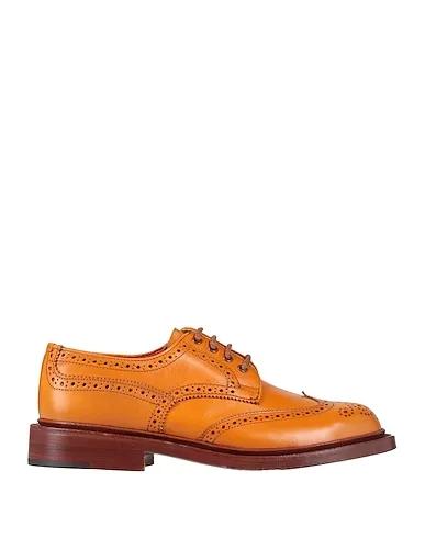 Mandarin Leather Laced shoes