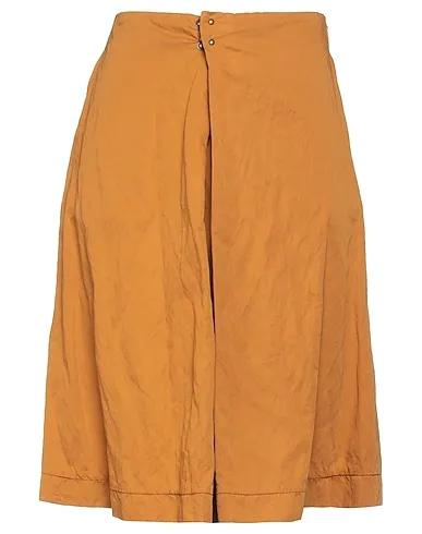 Mandarin Plain weave Midi skirt