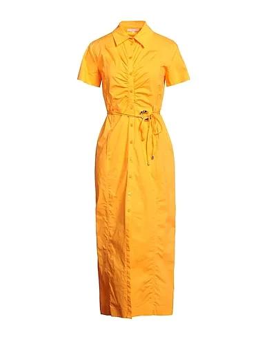 Mandarin Poplin Long dress