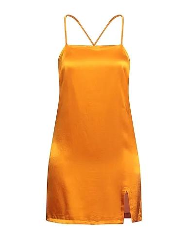Mandarin Satin Short dress