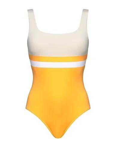 Mandarin Synthetic fabric One-piece swimsuits