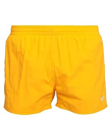 Mandarin Techno fabric Swim shorts
