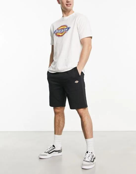 mapleton jersey shorts in black