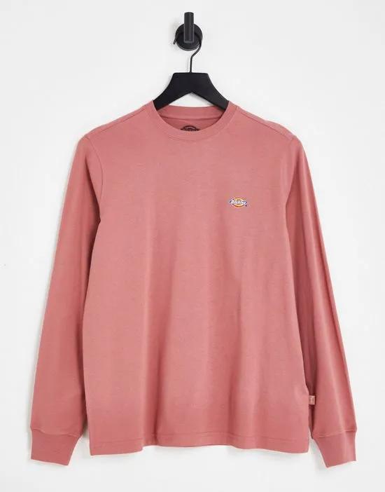 Mapleton long sleeve t-shirt in pink