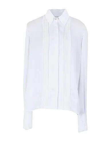 MARCIANO | White Women‘s Solid Color Shirts & Blouses