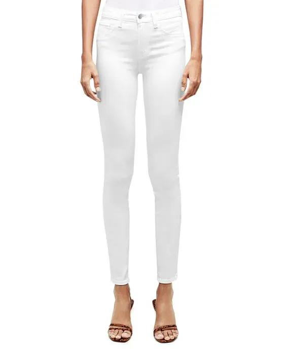 Marguerite Skinny Jeans in Blanc