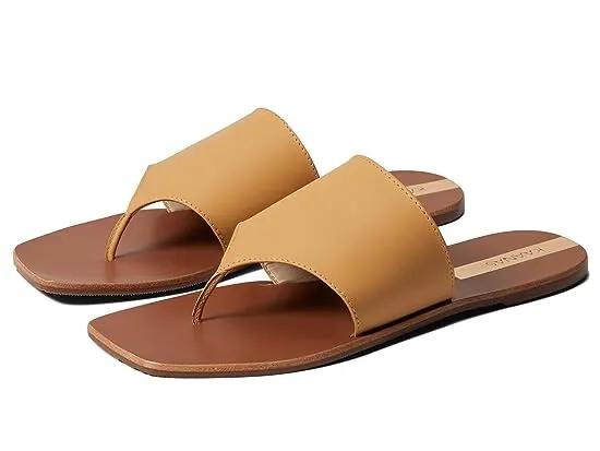 Maria Minimalist All Over Leather Thong Sandal