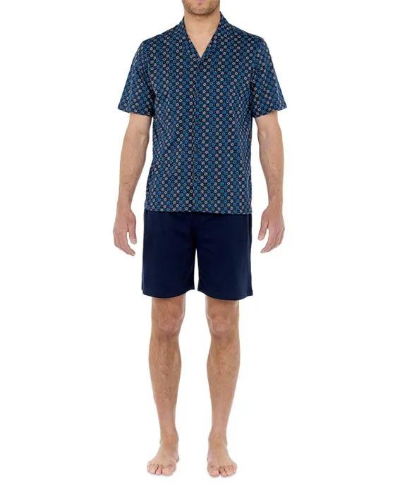 Marvin Cotton Solid Regular Fit Pajama Shorts