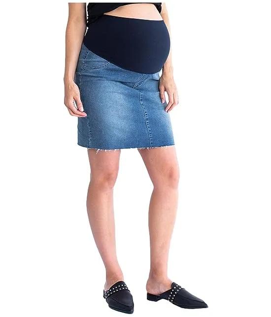 Maternity Denim Skirt