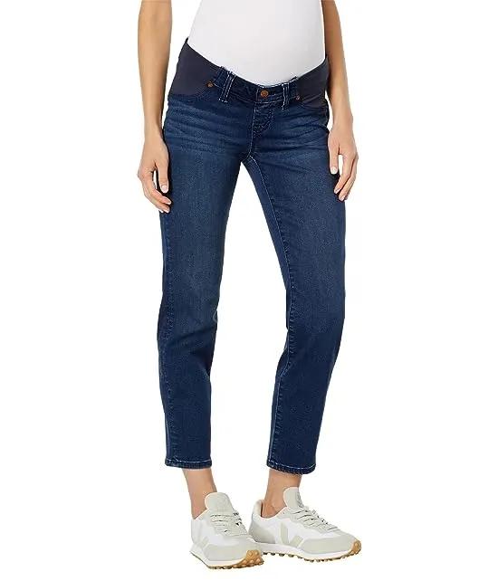 Madewell Maternity Mid-Rise Stovepipe Jeans in Dahill Wash