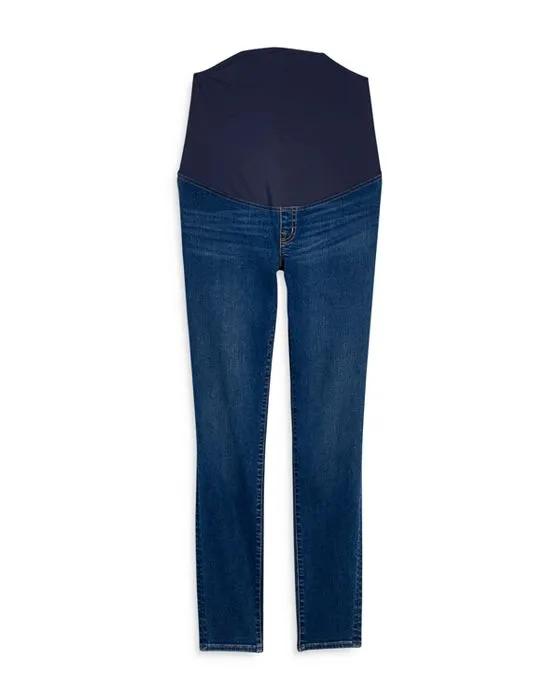 Maternity Over the Belly Skinny Jeans in Coronet Wash