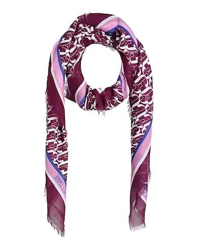Mauve Cotton twill Scarves and foulards
