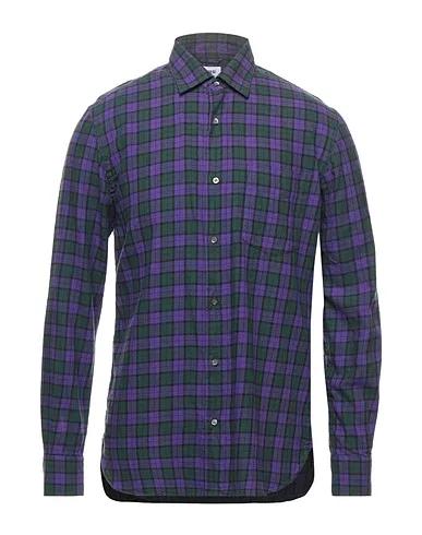 Mauve Flannel Checked shirt