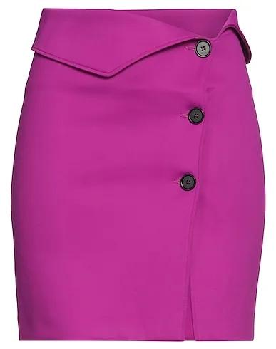 Mauve Jersey Mini skirt