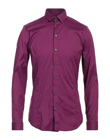 Mauve Jersey Solid color shirt