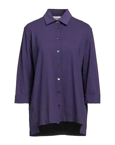 Mauve Jersey Solid color shirts & blouses