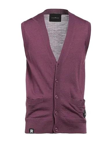 Mauve Knitted Cardigan