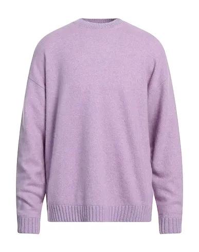 Mauve Knitted Cashmere blend