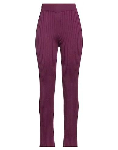 Mauve Knitted Casual pants
