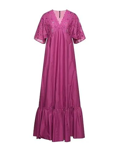 Mauve Lace Long dress