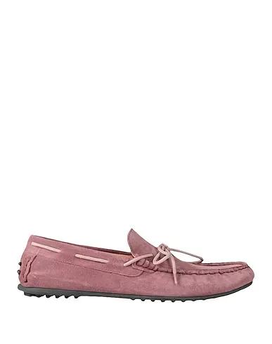 Mauve Loafers SLHSERGIO DRIVE SUEDE SHOE B
