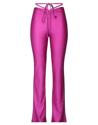 Mauve Synthetic fabric Casual pants