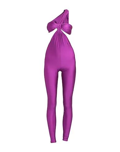 Mauve Synthetic fabric Jumpsuit/one piece
