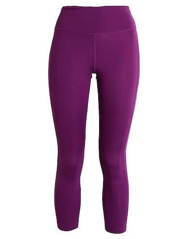 Mauve Synthetic fabric Leggings W NK DF FAST CROP
