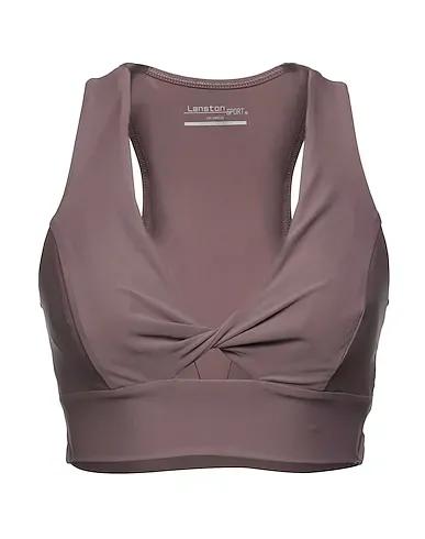 Mauve Synthetic fabric Top
