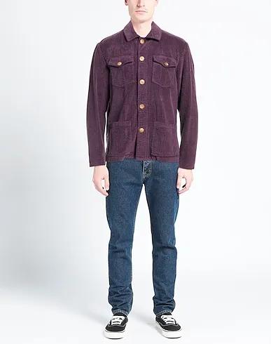 Mauve Velvet Solid color shirt