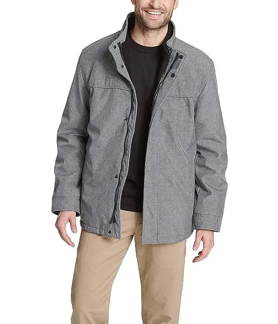 Men's 3-in-1 Soft Shell Systems Jacket with Fleece Liner