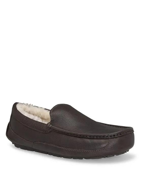 Men's Ascot Leather Slippers