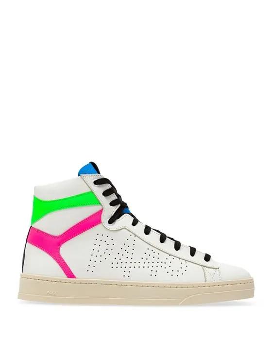 Men's Cagi Taylortn Color Blocked Lace Up High Top Sneakers