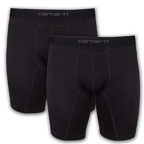 Men's Cotton Polyester 2 Pack Boxer Brief
