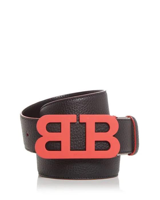 Men's Double B Reversible Leather Belt  
